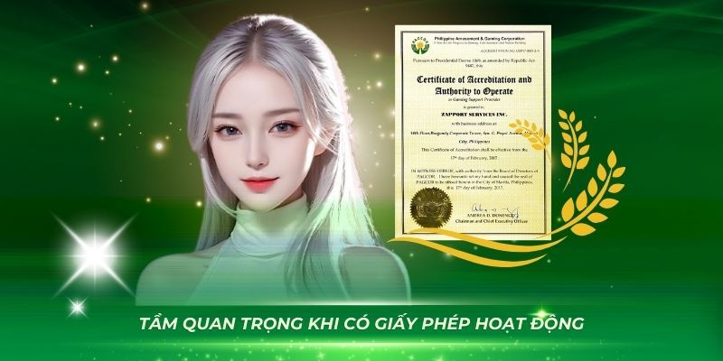 Giấy phép hoạt động Socolive ưu điểm